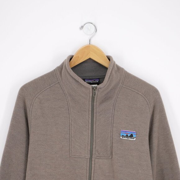 PATAGONIA Men's Phil's Fleece Jacket in Gravel Gray Wool Blend Size M - Picture 3 of 7